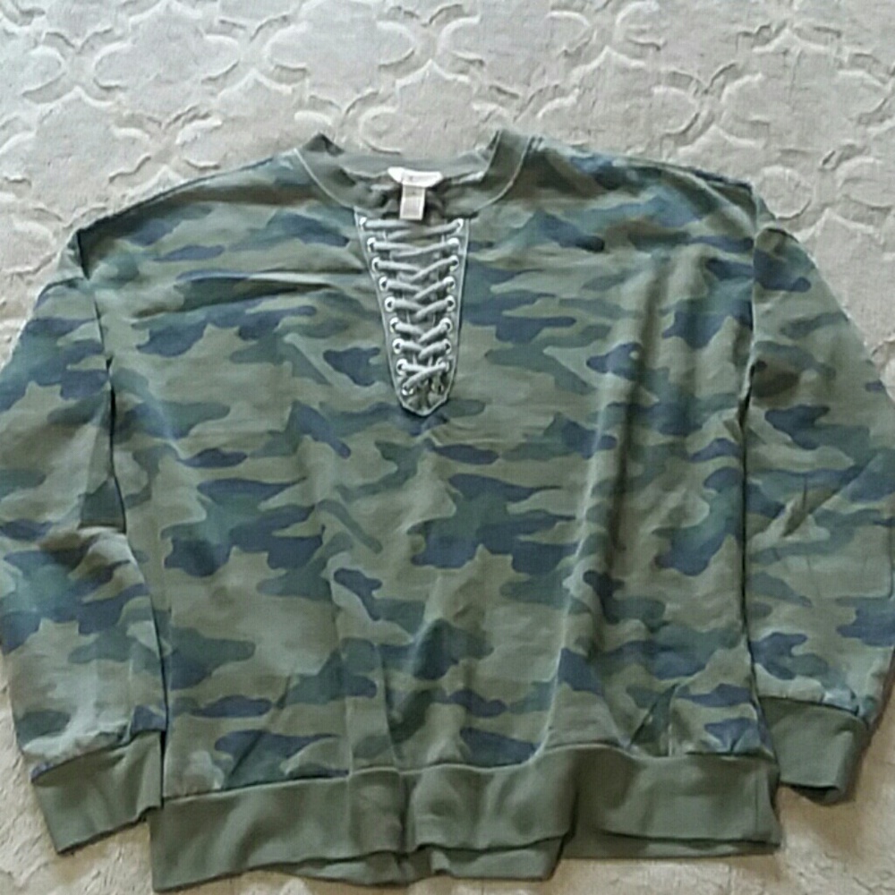 Camo Sweater
